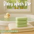 3 Hypoallergenic Baby Soap Bar | Gentle Cleansing Baby Body Wash Bar for Sensitive Skin | Chamomile & Green Tea | Made