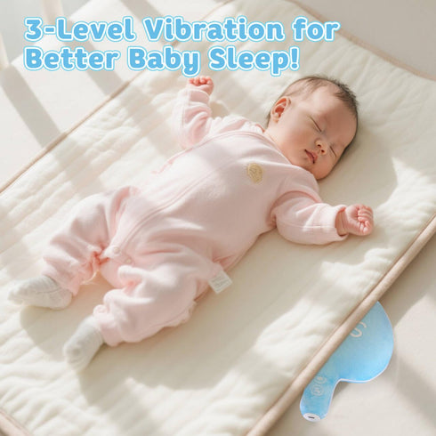 iYeHo Baby Sleep Soother with Gentle Vibration - Portable Vibrating Mattress Pad for Newborn & Infant, Timer, Perfect