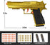 2 Pack Shell Ejecting Toy Gun - Semi-Automatic Handgun with Shell Ejection and Auto Rebound, Toy Foam Blasters & Stress
