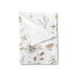 Baby Boho Floral Receiving Blanket 30x40 - Soft Flannel Swaddle Blanket for Boys Girls with Greenery Flowers Leaves