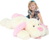 MorisMos Large Dog Stuffed Animal 31 Inch, Soft Puppy Plush Pillow for Girls Kids