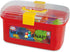 Hexie-Snaps Construction Toy Set - 92 Pieces with Carrying Case, STEM Learning Kit