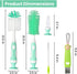 Baby Bottle Brush 4 in 1, Bottle Cleaner Brush Set, with Nylon Bottle Brush, Cap Brushes, Straw Brushes, BPA-Free