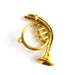 Set 7pcs Mini Musical Instruments Miniature Musical Instruments Gold Christmas Tree Ornaments Mini Instruments