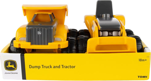 JD DUMP TRUCK/TRACTOR TY, Construction Toy
