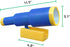 Playset, Set Jungle Gym Kingdom Playground Accessories - Pirate Ship Telescope for Kids - Plastic Attachment