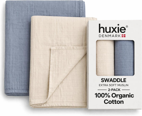 Baby Swaddle Organic Cotton Muslin Baby Swaddles for Newborns 47 x 47