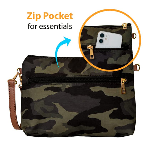 Bumco Diaper Clutch - Portable Wipes Dispenser & Baby Travel Essentials, Airtight Refillable Wipes Container, Diaper