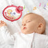 LKNUIYIE Timming Baby Musical Crib Mobile with Light and Projector, Mobile for Crib with Remote Control Function