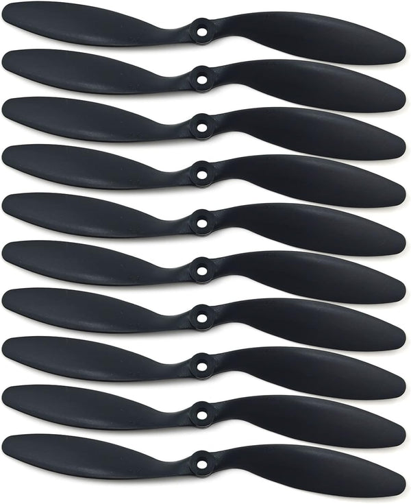 skrnrhrery Propeller 8060 8x6 for RC Airplane Quadcopter Black Soft Propeller Blades Fold