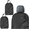 BDZMC 2PCS Car Seat Back Protector Kick Mats, Waterproof Oxford Cloth Car Seat