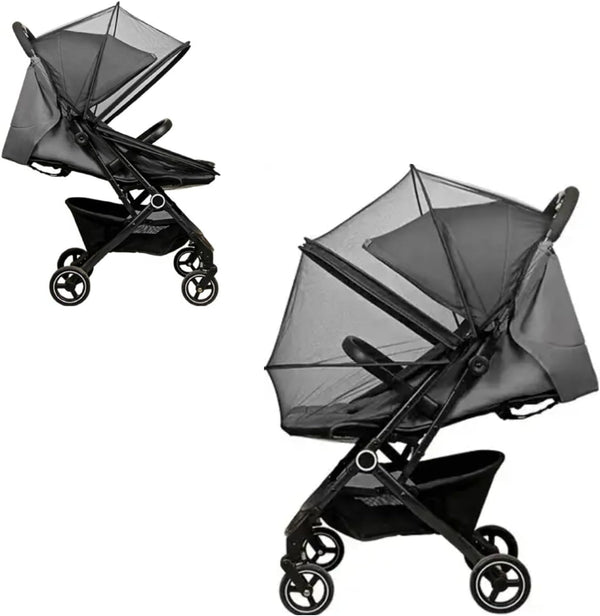 Mosquito Net Universal Stroller Netting, Durable Double Zipper Design for Strollers
