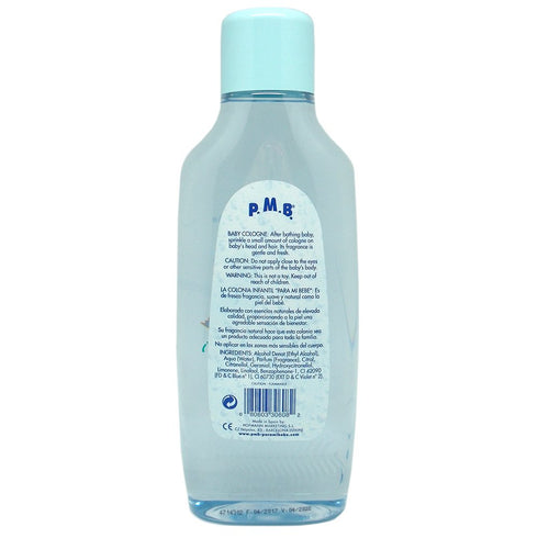 Para Mi Bebe 25 Oz 750 ml. Pack 4 PMB Baby Cologne. Original Scent. Alcohol Free. Gentle and Fresh Fragance for Your