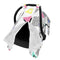 Hcpwzrf Retro Vintage 80s 90s Fashion Baby Car Seat Cover & Nursing Cover