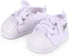 BABESIDE Reborn Baby Doll Shoes, 17-22 Inch Baby Doll Accessories Doll Canvas