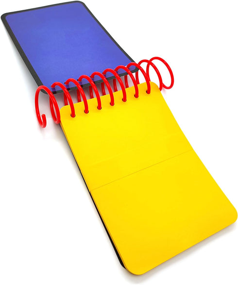 ASVP Shop 1 Handy Dandy JOSH Notebook With Black Blue Striped Crayon