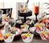 Halloween Cupcake Toppers & Wrappers, Horror Cake Decoration, Bloodstain Cake Knife, 12 Sets (24pcs)