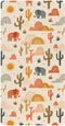 miaozhen Cotton Baby Crib Sheets for Boys Girls Soft Stretchy Western Funny Desert