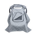 Car Seat Covers for Babies - Carseat Canopy for Newborn Carrier with 2 Layers of Mesh/Fabric, White Minky