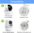 wochel SM650/SM653/SM43E, Adhesive Baby Monitor Mount for iFamily Sturdy and Stable Baby Camera Stand with Adjustable