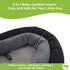 COOLBEBE 3-in-1 Upgraded Babybody Support for Newborn Infant Toddler - Extra Soft Car Seat Insert Cushion Pad, Perfect