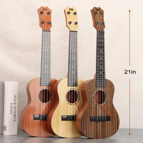 21inch 4 Raimy Kids Ukulele Guitar - Strings Guitar Children Musical Instruments Educational Toys with Picks