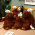 Sausudols 23.6 inch Djungelskog Bear Giant Teddy Bear Huge Plush Stuffed Animals Big Bear Plush Toy Gift for Kids
