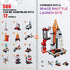 Space Exploration Shuttle Toys, 12-in-1 STEM Aerospace Building Kit for Boys 6-12 Years Old, 566 PCS