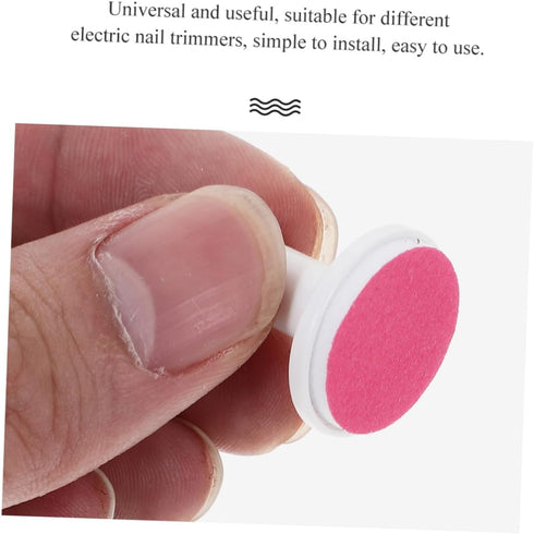 EPIGEIST 24Pcs Trimmer Electric Nail Replacement Pads for Safe Sandpaper Nail Grinding Heads Compatible with Electric
