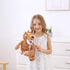 YOUYA Dental Tooth Fairy Puppet - Striped Tiger Educational Plush Doll for Kids