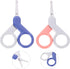 Set 2pcs Trimmer Toddmomy Nail Clippers and Manicure Cutter for Infants, Safety Scissors with Anti-Cut Design, Nail Kit