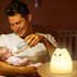 ZKLiLi Cat Night Light for Kids - Cute Squishy Silicone Cat Touch Lamp, Portable Gift for Nursery