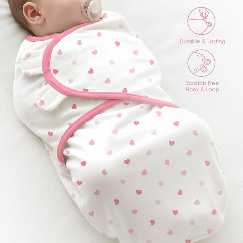0-3 Baby Swaddle Blanket, Months, Cotton Arm-in Sleep Sack, Wearable Blankets Wrap for Newborn Infant