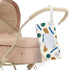 lethooly 2 pack Baby wipes dispenserbaby wipe holder for travelneutral wipes container reusable wet wipes pouch