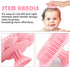 Baby Hair Scalp Massage Shampoo Brush - Soft Silicone Bath Brush for Newborns and Toddlers