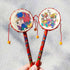 Baby Rattle - Handheld Soothing Toy, Wooden Rattle for Babies