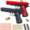 2Pack 1911 Shell Ejecting Pistol Toys Gun - Semi-Automatic Handgun with Soft
