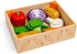 Bigjigs Toys Wooden Vegetable Crate - Play Food and Role Play Toys
