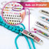 Paracord Bracelet Making Kit with Charms, Art & Craft Gift for Girls Age 8-14, Make Your Own Friendship Jewelry