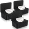 NOVWANG Baby Wipes Dispenser 3 Pack Wipe Holder with Lids, Keeps Wipes