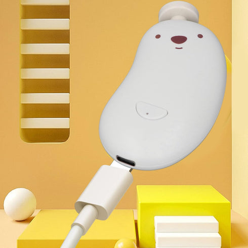 Trimmer Settings Baby Nail Grinder Electric, Low Noise Baby Nail File Rechargeable Nail with Multiple Speed for Newborn