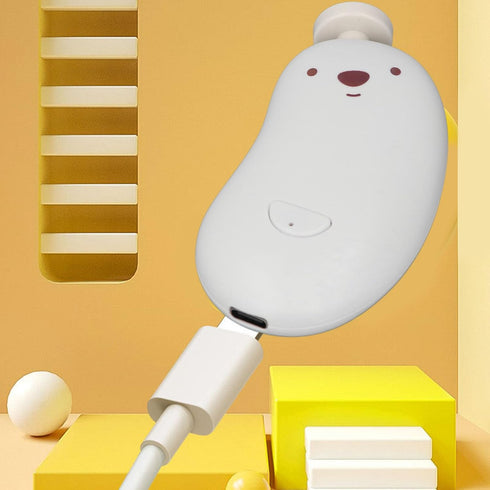 BTSEURY Trimmer, 6 Baby Nail Electric Nail Clipper, Gentle Baby Nail Clipper Multi Speed Rechargeable Portable Nail