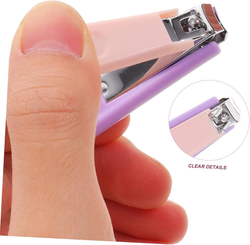 Set Baby Nail Clippers for Newborns Safe Nail Scissors Manicure Kit Storage Box Baby Grooming Essentials for Infant