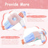 Tummy G Tube Time Pillow Feeding Tube Belt Pads Adjustable Nursing Pillow with a Hole for Supporting Babies Infant