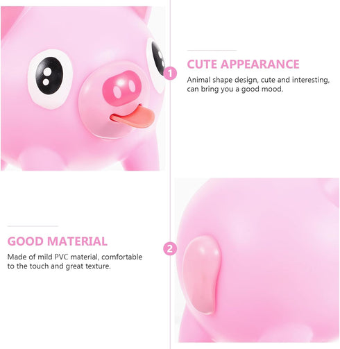 Adorable Screaming Latex Desk Toy - Decompression Animal Toy for Teenagers, Fun Pressure Relief for Kids and Adults