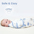 100% 0-3 3 Pack Yoofoss Baby Swaddles for Newborns Cotton, Adjustable Swaddle Months Newborn Swaddle Sack, Breathable