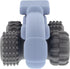 Nuby Silicone Teether Toy for Babies Textured Teething Car with Moving Wheels, Easy to Hold, Soothes Sore Gums