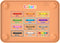 Generic Dr. Bettys - Educational Learning Silicone Placemat / Play Mat with Super