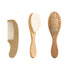 DFDG Set Set Custom Wooden Baby Brush Personalized Newborn Baby Gift Personalized Baby Brush and Comb Customize logo