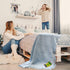 Fastasticdeals Custom Embroidery Nursery Bedding Baby Blankets for Boys & Girls St Vincent